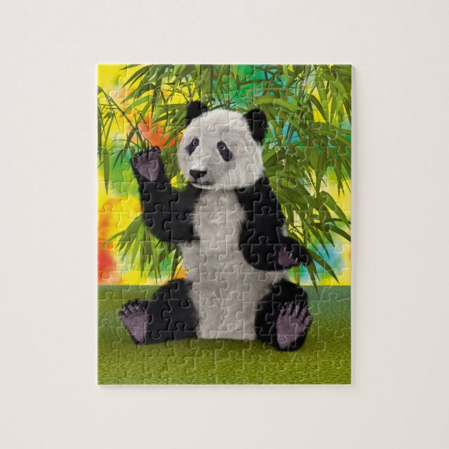 Quebra-cabeça Urso Panda Fofo Presente Perfeito para Amantes de  (Vertical)