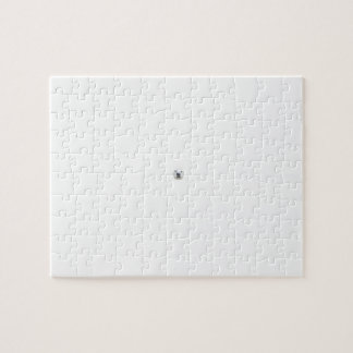 Quebra-cabeça Urso polar em uma tempestade da neve