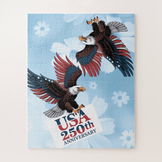 Quebra-cabeça US 250th Anniversary  (Vertical)