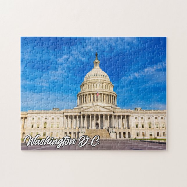 Quebra-cabeça US Capital Building, Washington, D.C. (Horizontal)