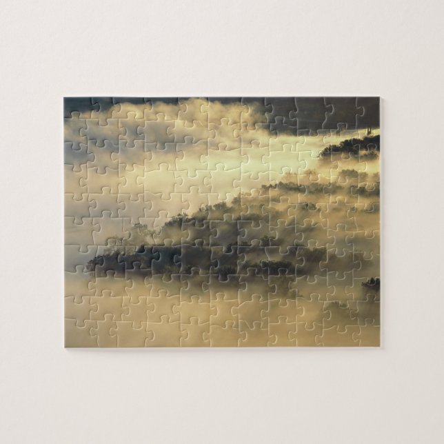 Quebra-cabeça USA, Dakota do Norte, Missouri River Valley. (Horizontal)