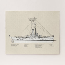 Quebra-cabeça USCG Cutter Modoc wpg-46 - SBD