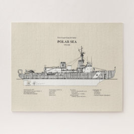 Quebra-cabeça USCG Cutter Polar Sea wagb-11 - SBD