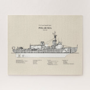 Quebra-cabeça USCG Cutter Polar Sea wagb-11 - SBD