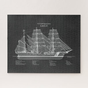 Quebra-cabeça USCGC Eagle wix-327 - PD