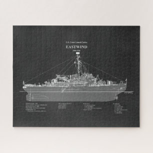 Quebra-cabeça USCGC Eastwind wagb-279 - PD