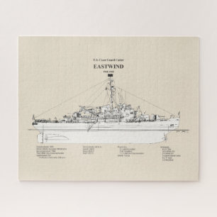 Quebra-cabeça USCGC Eastwind wagb-279 - SBD