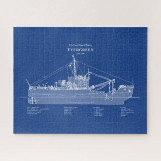Quebra-cabeça USCGT Evergreen wlb-295 - ABD