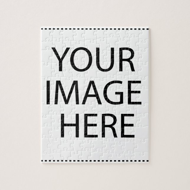 Quebra-cabeça Use sua imagem ou logotipo (Vertical)