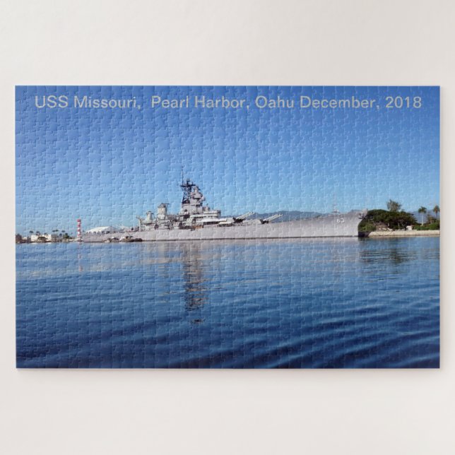 Quebra-cabeça USS Missouri (Horizontal)