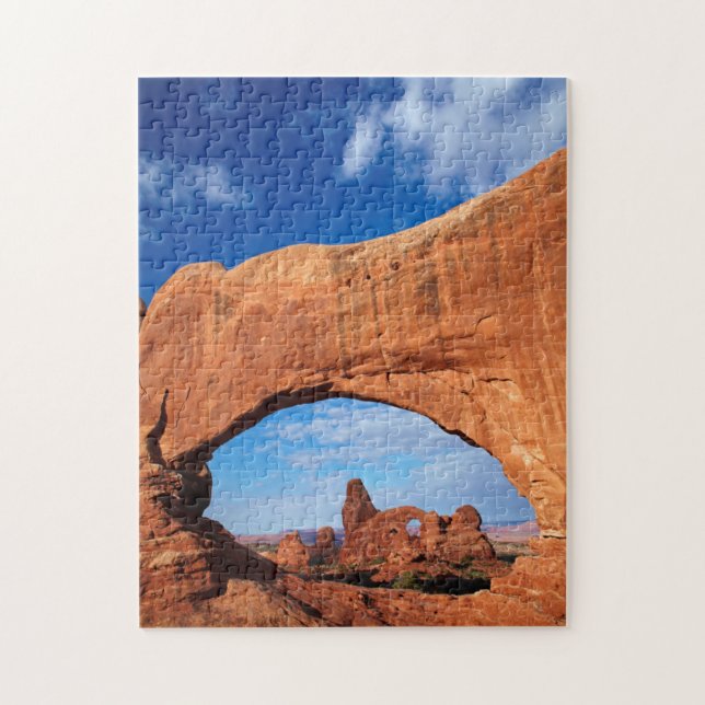 Quebra-cabeça Utah, Parque Nacional Arches, Arco Turret 2 (Vertical)