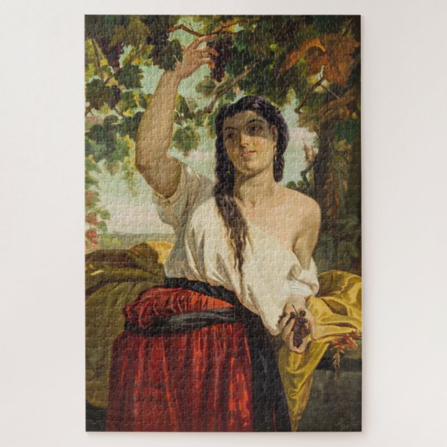 Quebra-cabeça Uvas-Picante (Colheita de Verão) (Vertical)