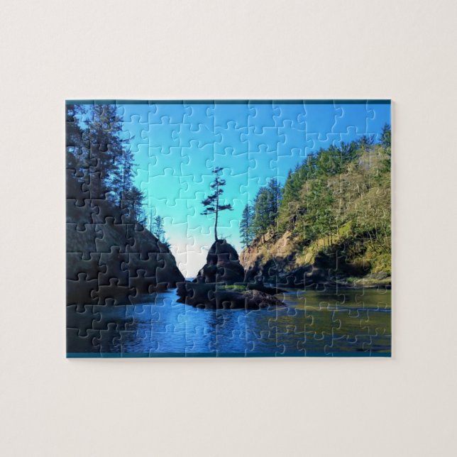 Quebra-cabeça Vaca do morto, Desapontamento do Cabo, Washington (Horizontal)