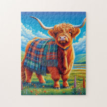 Vaca do planalto escocês, Tartan Rug
