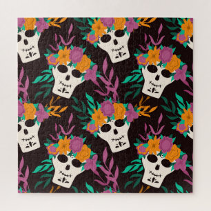 Quebra-cabeça Vaca Fofa: Padrão Infantil Vintage