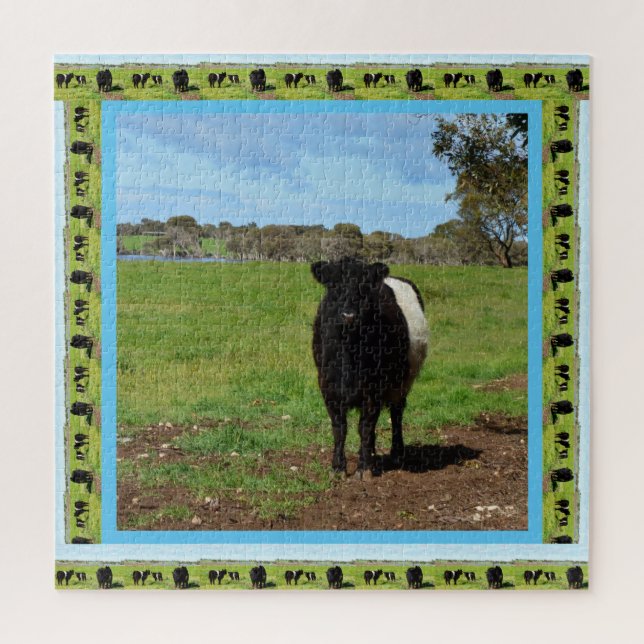 Quebra-cabeça Vaca Galloway Inferior A Feminino, (Vertical)