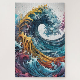 Quebra-cabeça Vagues déferlantes