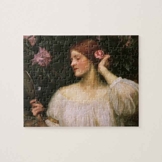 Quebra-cabeça Vaidade por John William Waterhouse (Horizontal)
