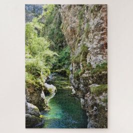 Quebra-cabeça Val Taleggio valley italian Mountain River