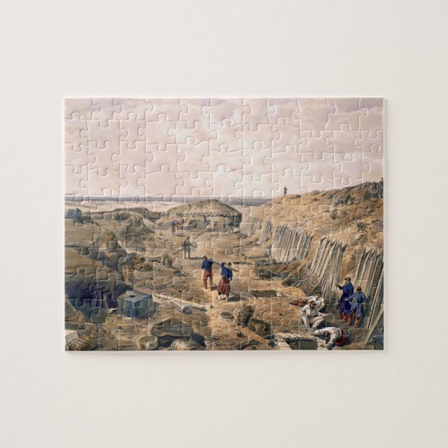 Quebra-cabeça Vala do bastião du Esteira, placa 'de Seat (Horizontal)