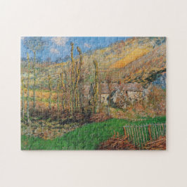 Quebra-cabeça Vale da Paisagem do Inverno de Falaise Monet Fine