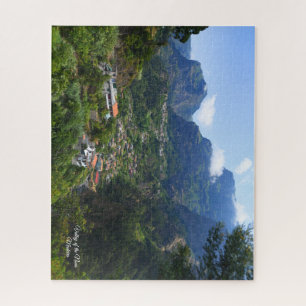 Quebra-cabeça Vale das freiras, Madeira, Portugal