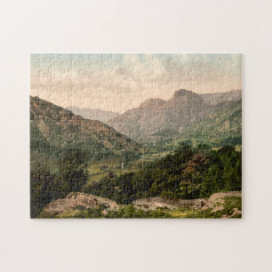 Quebra-cabeça Vale de Langdale, distrito do lago, Cumbria,