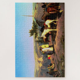 Quebra-cabeça Vale Yosemite do Glacier Point 1874