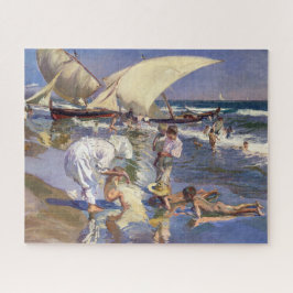 Quebra-cabeça Valencia Beach Morning Light | Joaquí em Sorolla