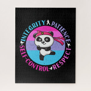 Quebra-cabeça Valores de Artes Marciais - Mindset Girly Karate