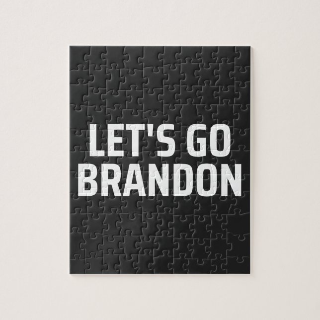 Quebra-cabeça vamos vai brandon (Vertical)