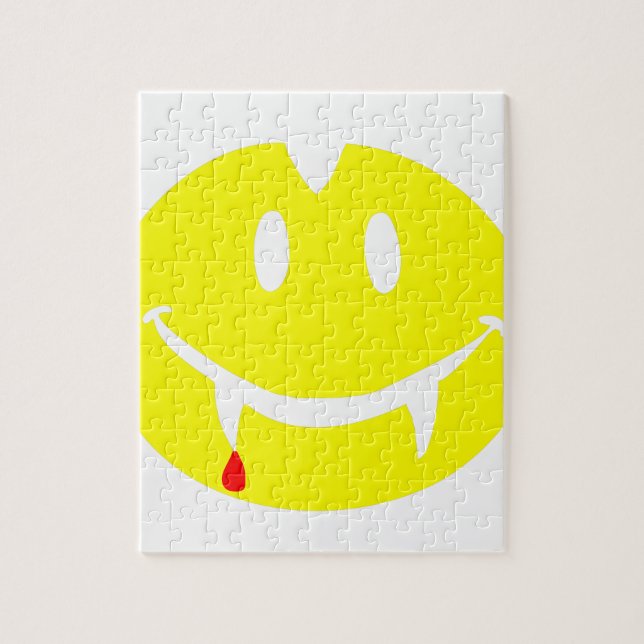 Quebra-cabeça vampiro emoji dracula (Vertical)