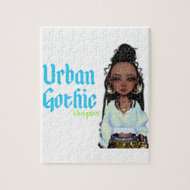 Quebra-cabeça Vampiros Urbanos Góticos Puzzle 1 (Vertical)