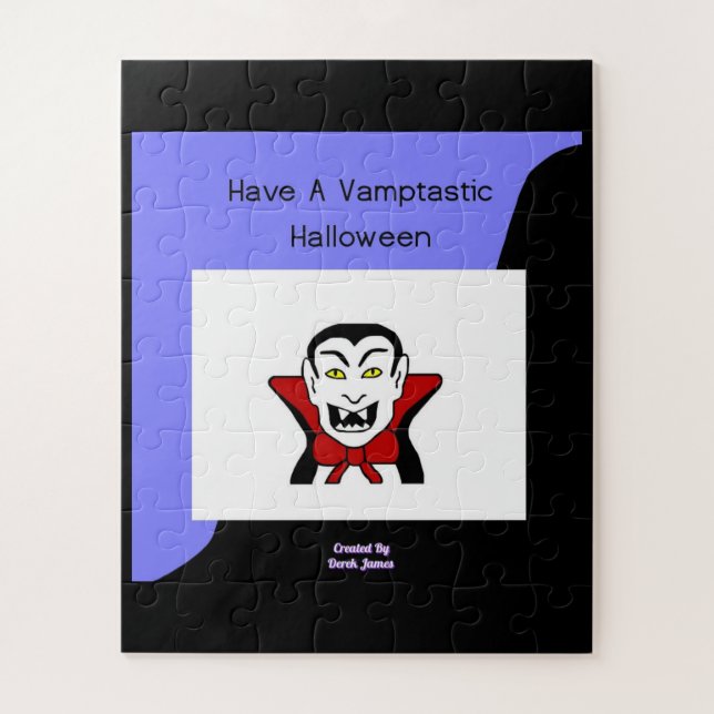 Quebra-cabeça Vamptastic Halloween Puzzle 11" X 14" (Vertical)