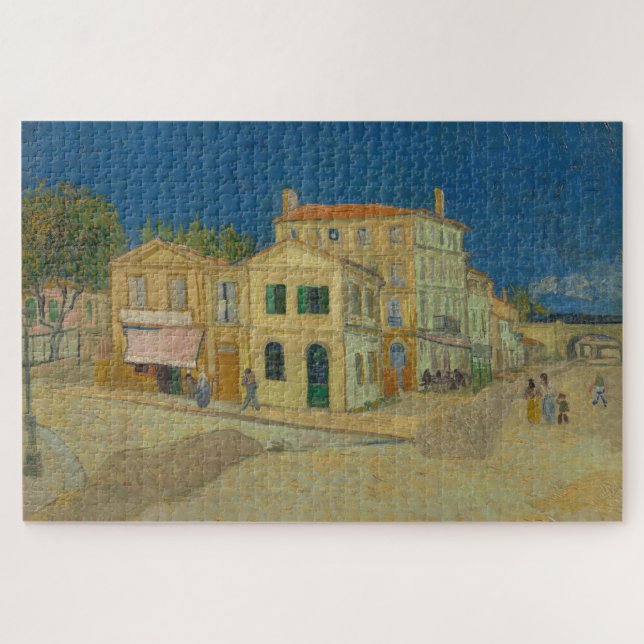 Quebra-cabeça Van Gogh A Casa Amarela (Horizontal)
