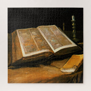 Quebra-cabeça Van Gogh - A Vida Estática com Bíblias