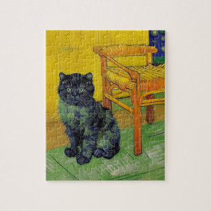 Quebra-cabeça Van Gogh Black Cat