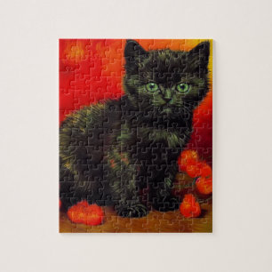 Quebra-cabeça Van Gogh Black Kitten