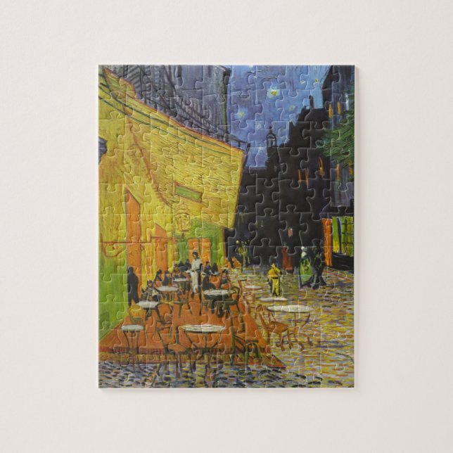Quebra-cabeça Van Gogh Cafe Terrace Post-Impressionist (Vertical)