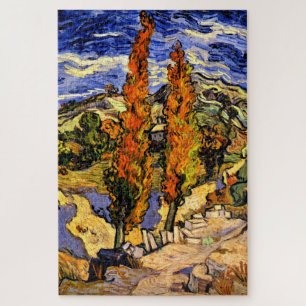 Quebra-cabeça Van Gogh - Dois Poplars