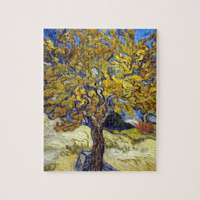 Quebra-cabeça Van Gogh Mulberry Tree Impressionism Art (Vertical)