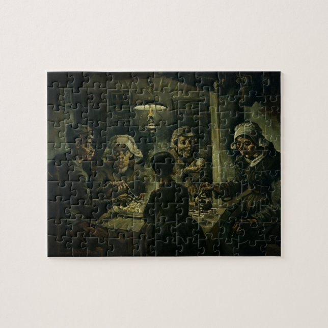 Quebra-cabeça Van Gogh O Comedor de Batata  (Horizontal)