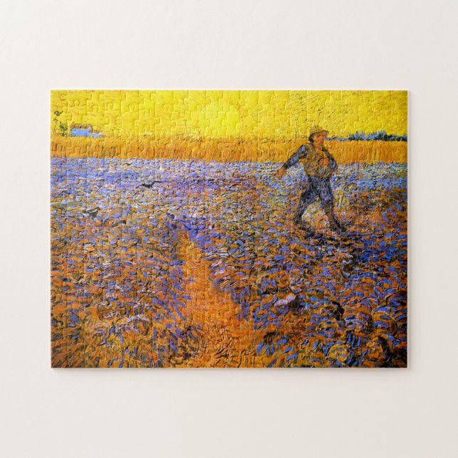 Quebra-cabeça Van Gogh: O Sower (Horizontal)