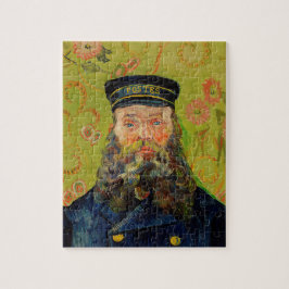 Quebra-cabeça Van Gogh Postman. Retrato impressionismo