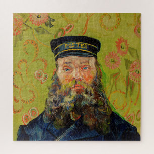Quebra-cabeça Van Gogh Postman Retrato Pintando Antiga Arte Anti
