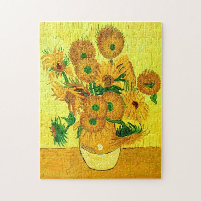 Quebra-cabeça Van Gogh Sunflower (Vertical)