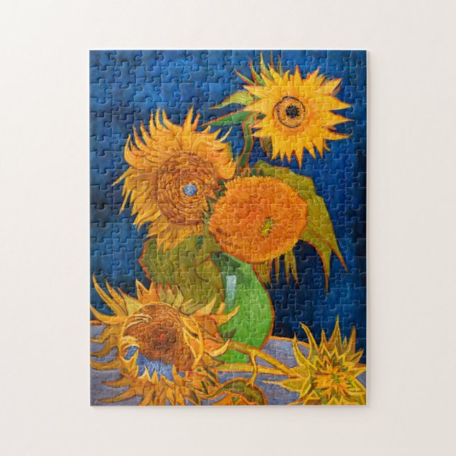 Quebra-cabeça Van Gogh Sunflowers (Vertical)