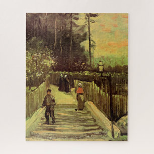 Quebra-cabeça Van Gogh - Traçado em Montmarte