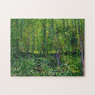 Quebra-cabeça Van Gogh Trees E Subcrescimento