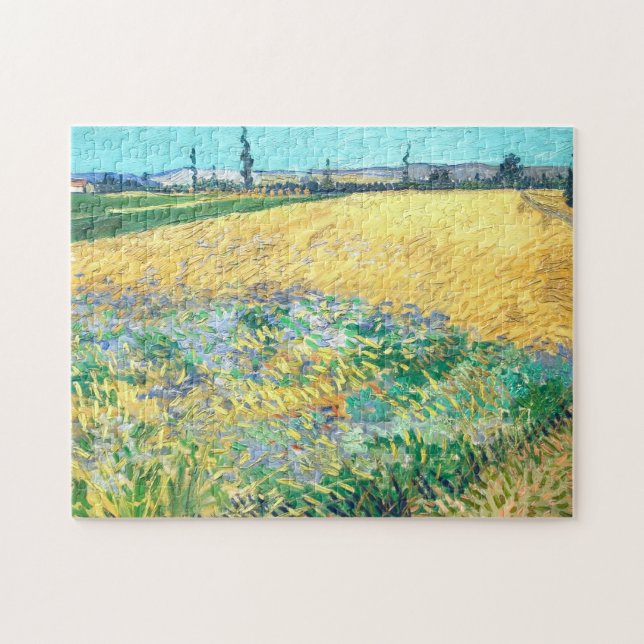 Quebra-cabeça Van Gogh Wheatfields Fine Art (Horizontal)